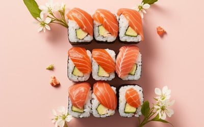 Receta de Sushi de Salmón
