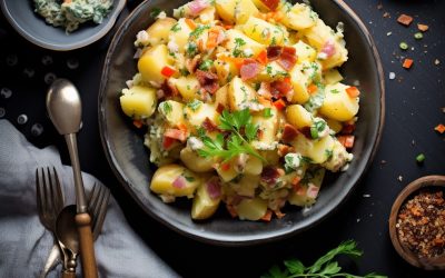 Receta de Ensalada de Patatas Alemana (Kartoffelsalat)